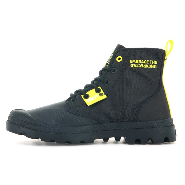 Dámské Boty Palladium Pampa Smiley Change Černé | CZ ZAK-03U